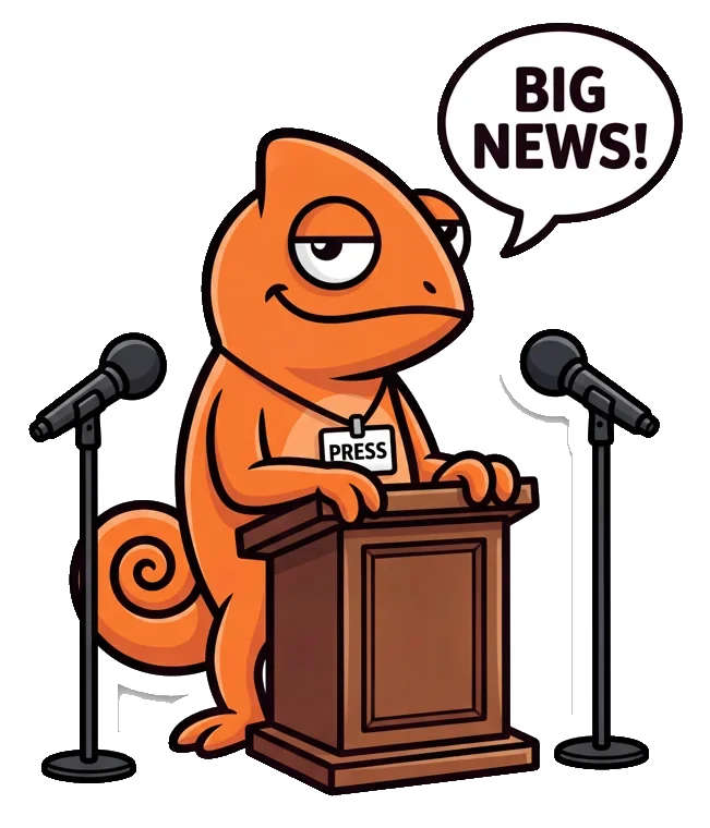 The Contigo chameleon, pr and communications